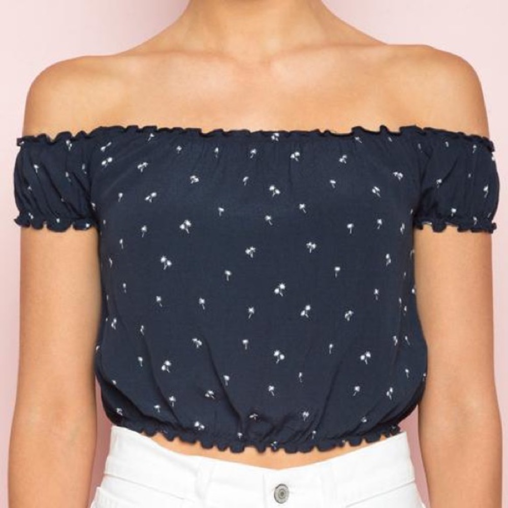 Brandy Melville Off Shoulder Top